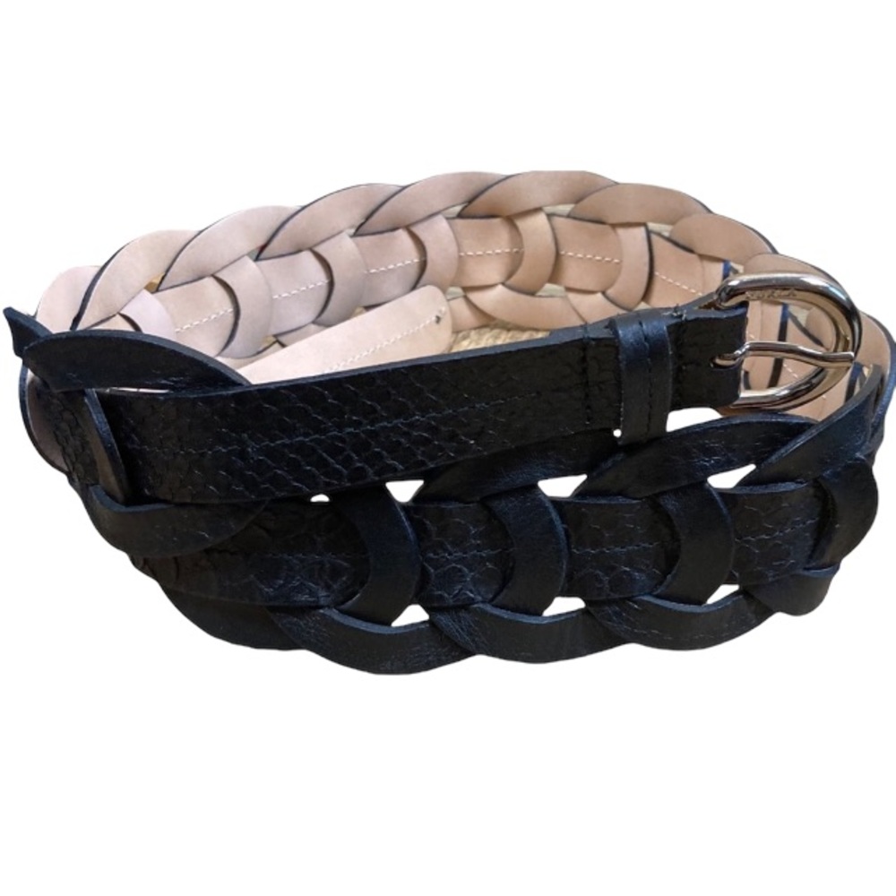 FURLA LEATHER BELT DARK BROWN  Size S